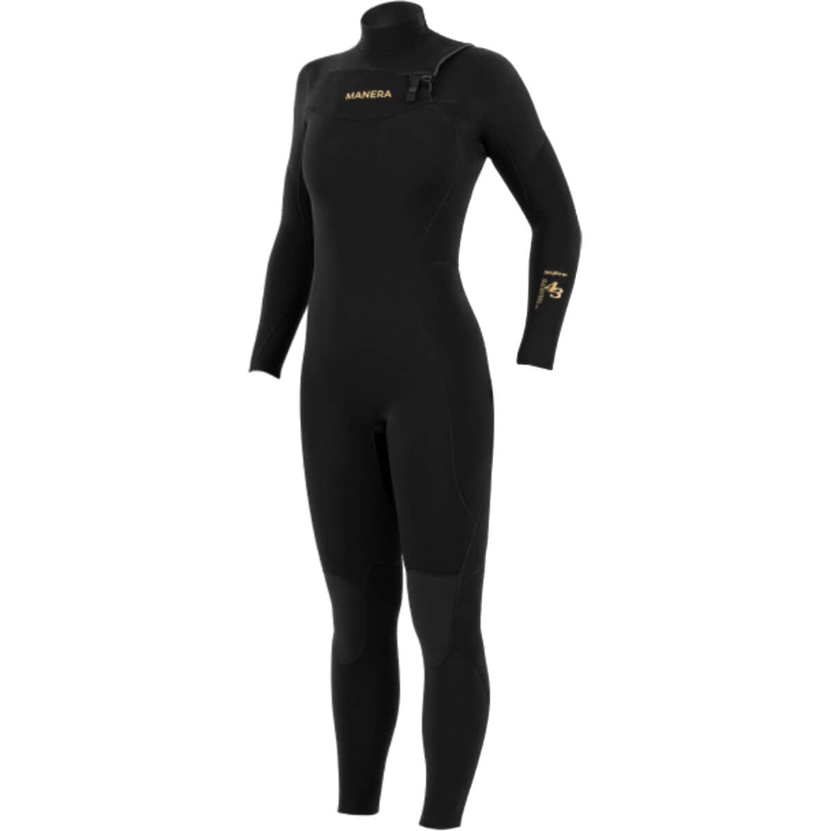 Image of Manera Seafarer FZ 4/3mm Wetsuit - Women's Black, M