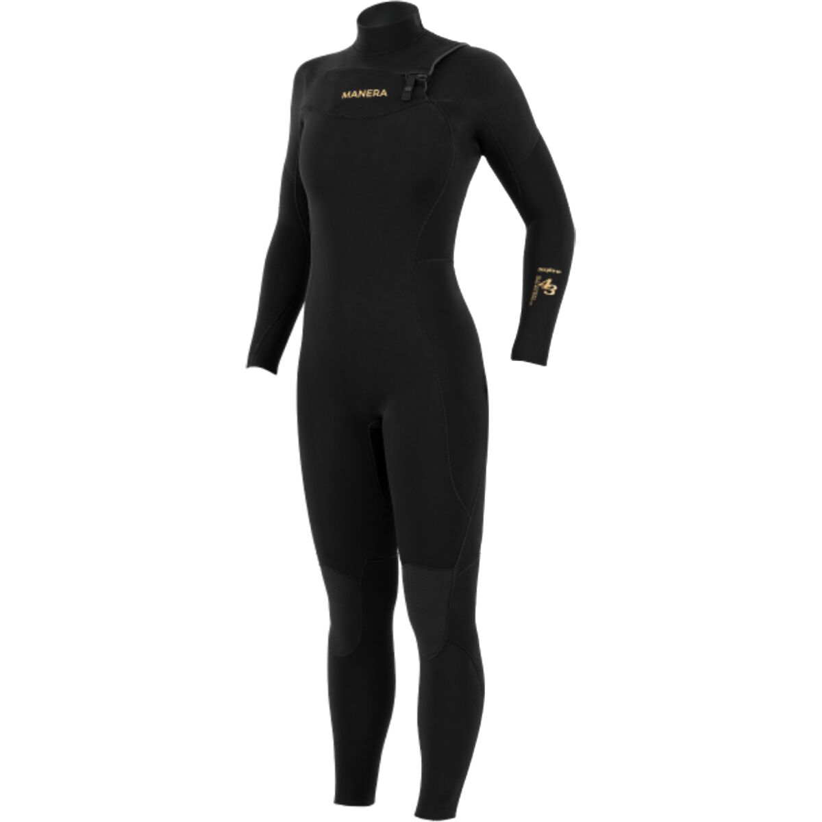 Image of Manera Seafarer FZ 4/3mm Wetsuit - Women's Black, S