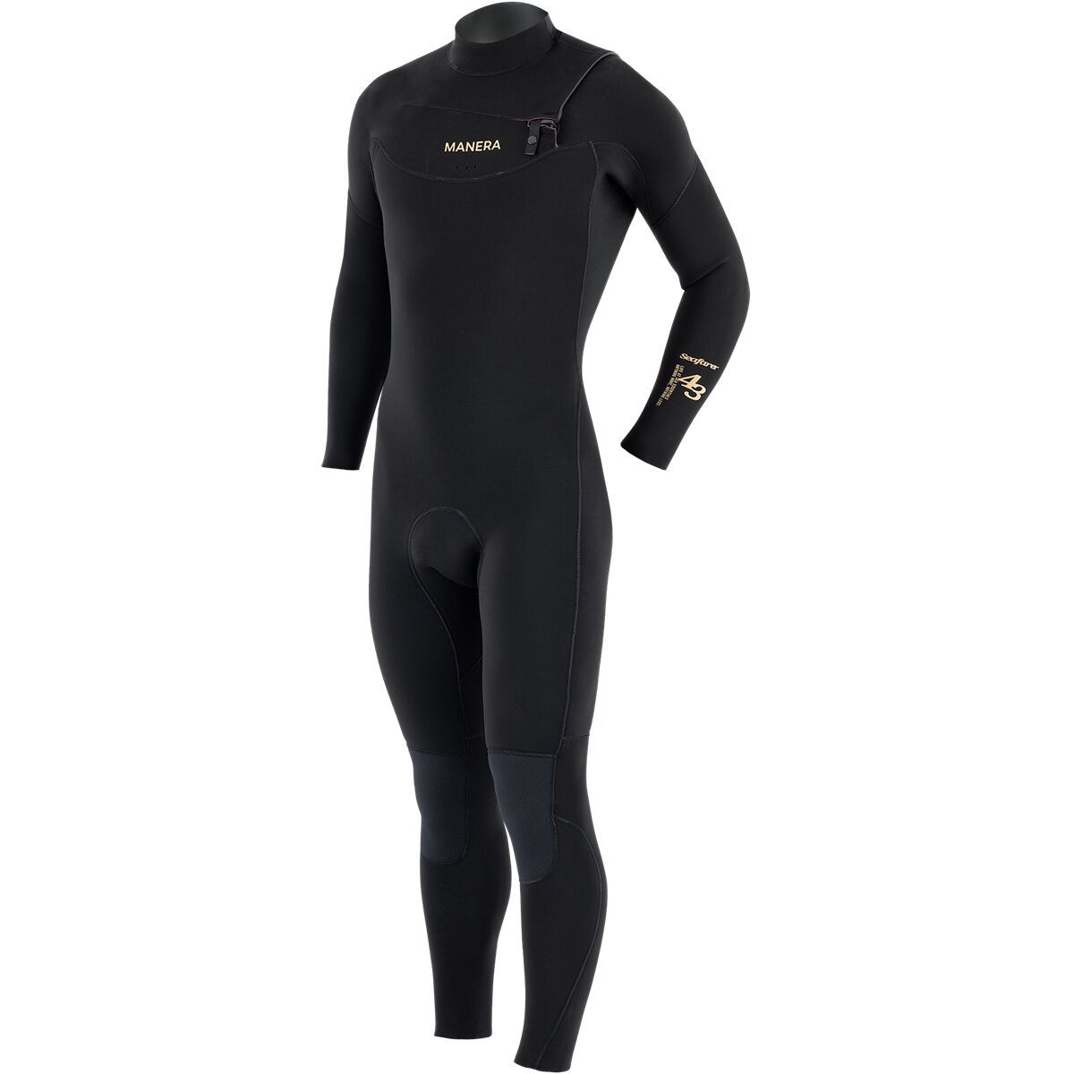Manera Seafarer FZ 4/3mm Wetsuit - Men's Black, MT
