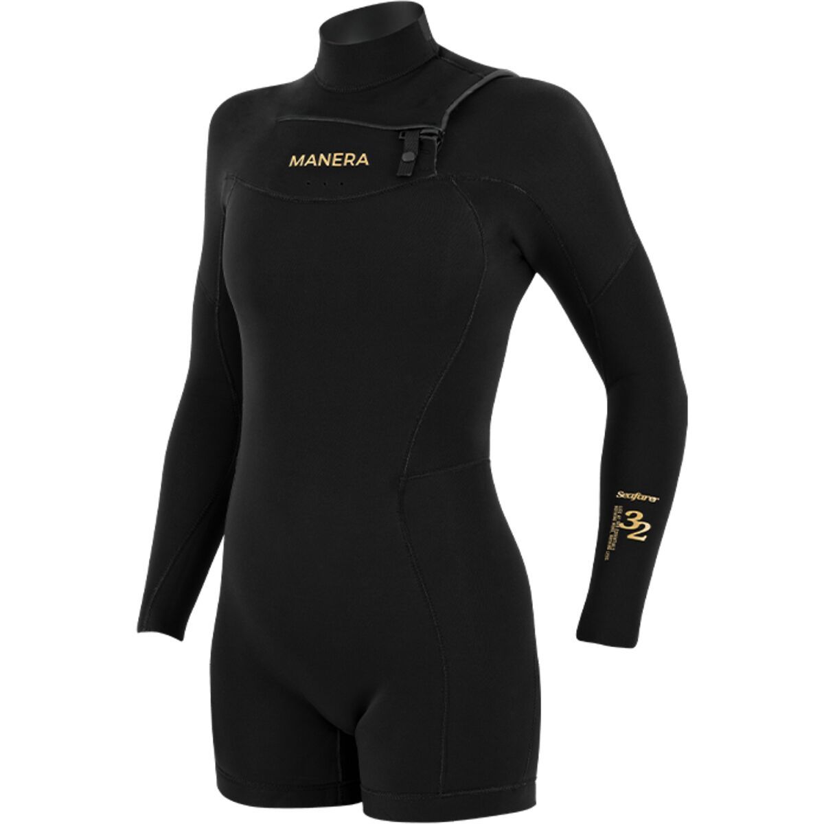 Image of Manera Seafarer Hybrid FZ 3/2mm Wetsuit - Women's Black, S
