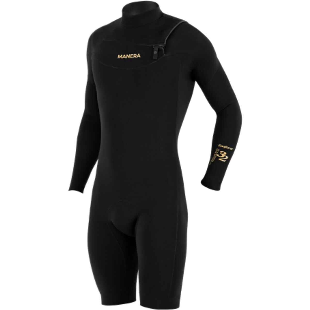 Image of Manera Seafarer Shorty Hybrid FZ 3/2mm Wetsuit - Men's Black, L