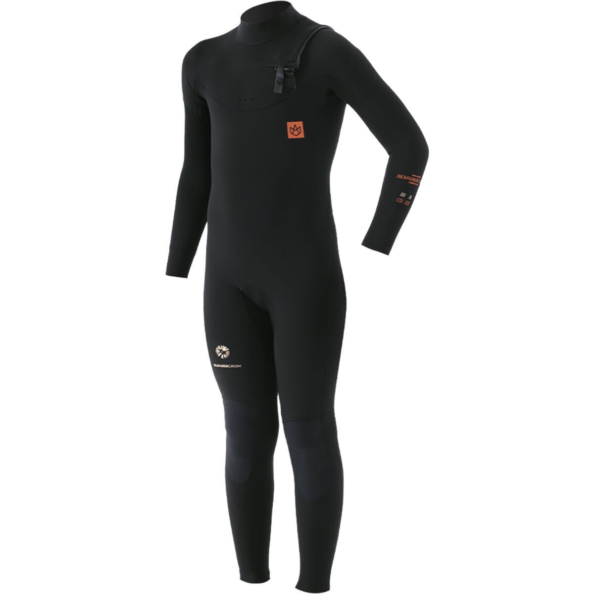 Manera Seafarer Groms FZ 3/2mm Wetsuit - Kids' Black, 14-15