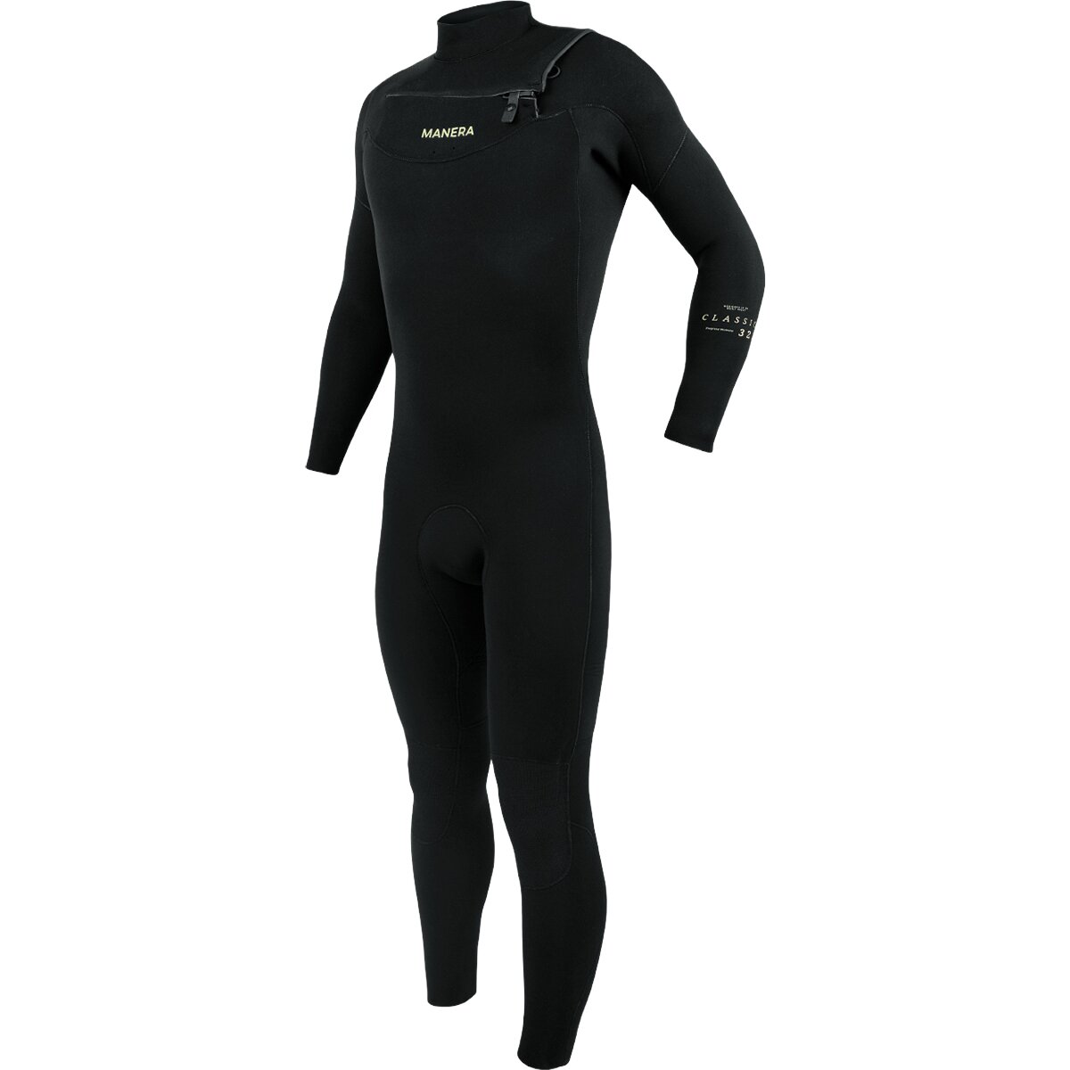 Image of Manera Classic 3/2mm FZ Wetsuit - Men's Black, LS