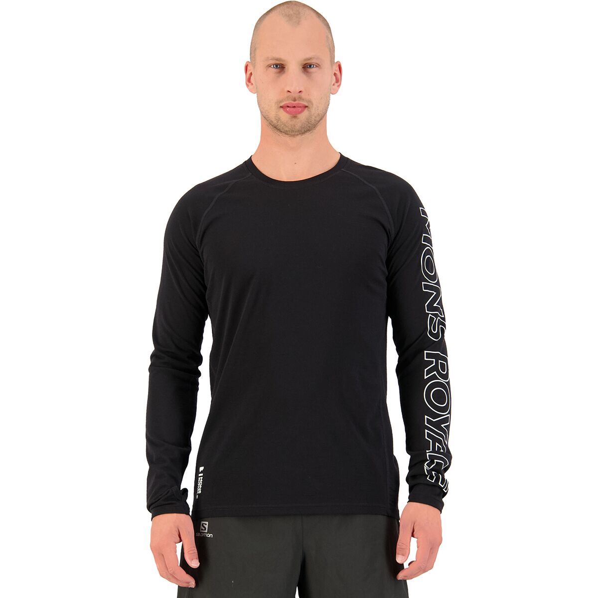 Mons Royale Mons Royale Temple Tech Long-Sleeve Shirt - Men's Black II, L
