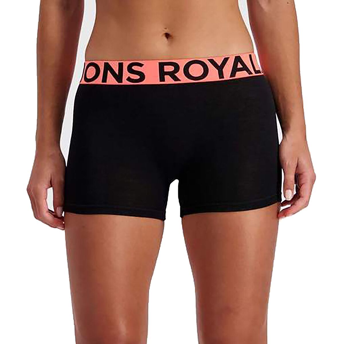 Image of Mons Royale Hannah Hot Pant Underwear - Women's Black II, M