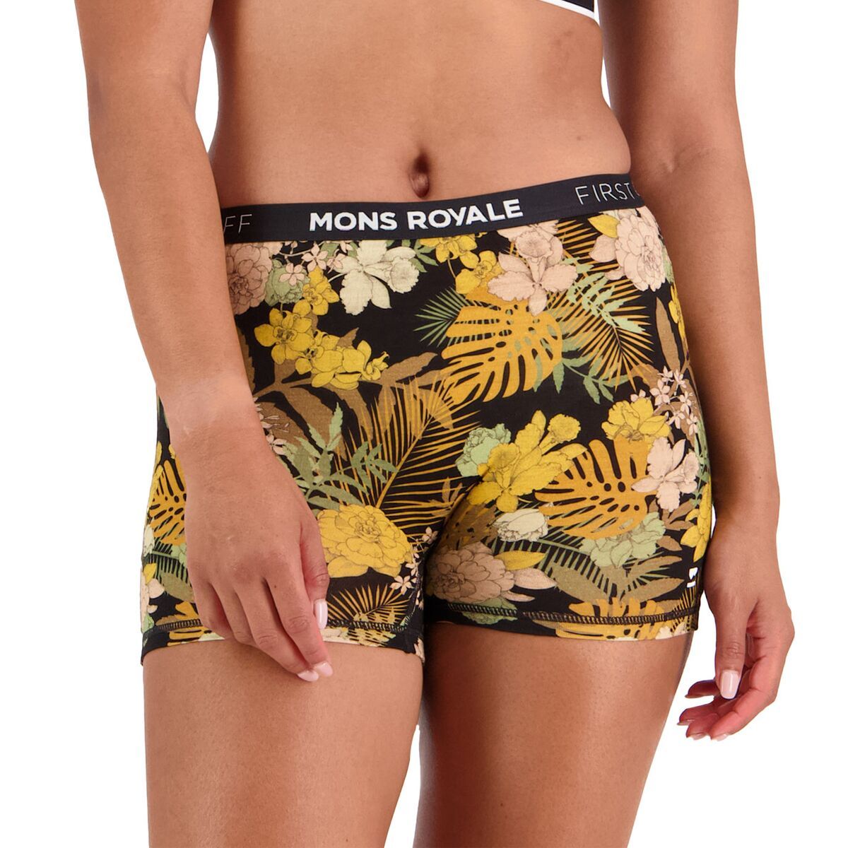 Mons Royale Hannah Hot Pant Underwear - Women's Floral Camo, XL