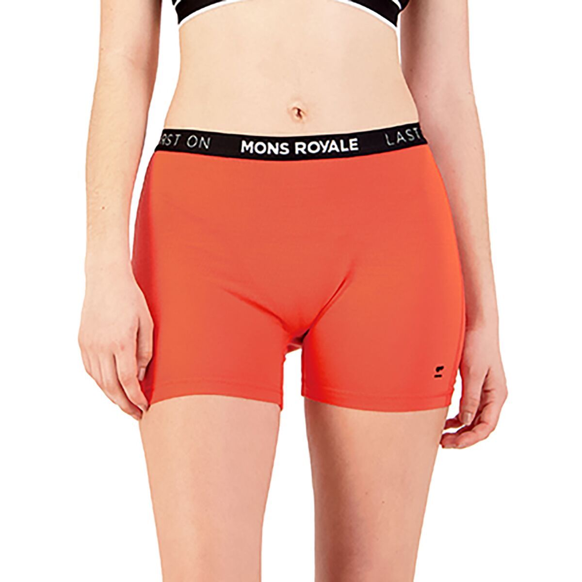 Mons Royale Hannah Hot Pant Underwear - Women's Hot Coral, XL