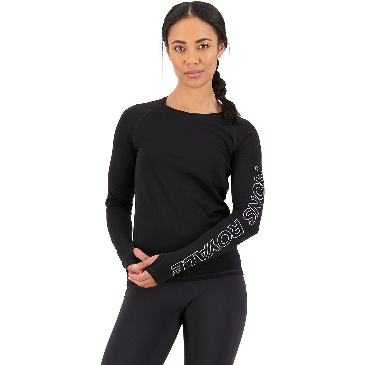 Mons Royale Bella Tech Long-Sleeve Top - Women's Black, L