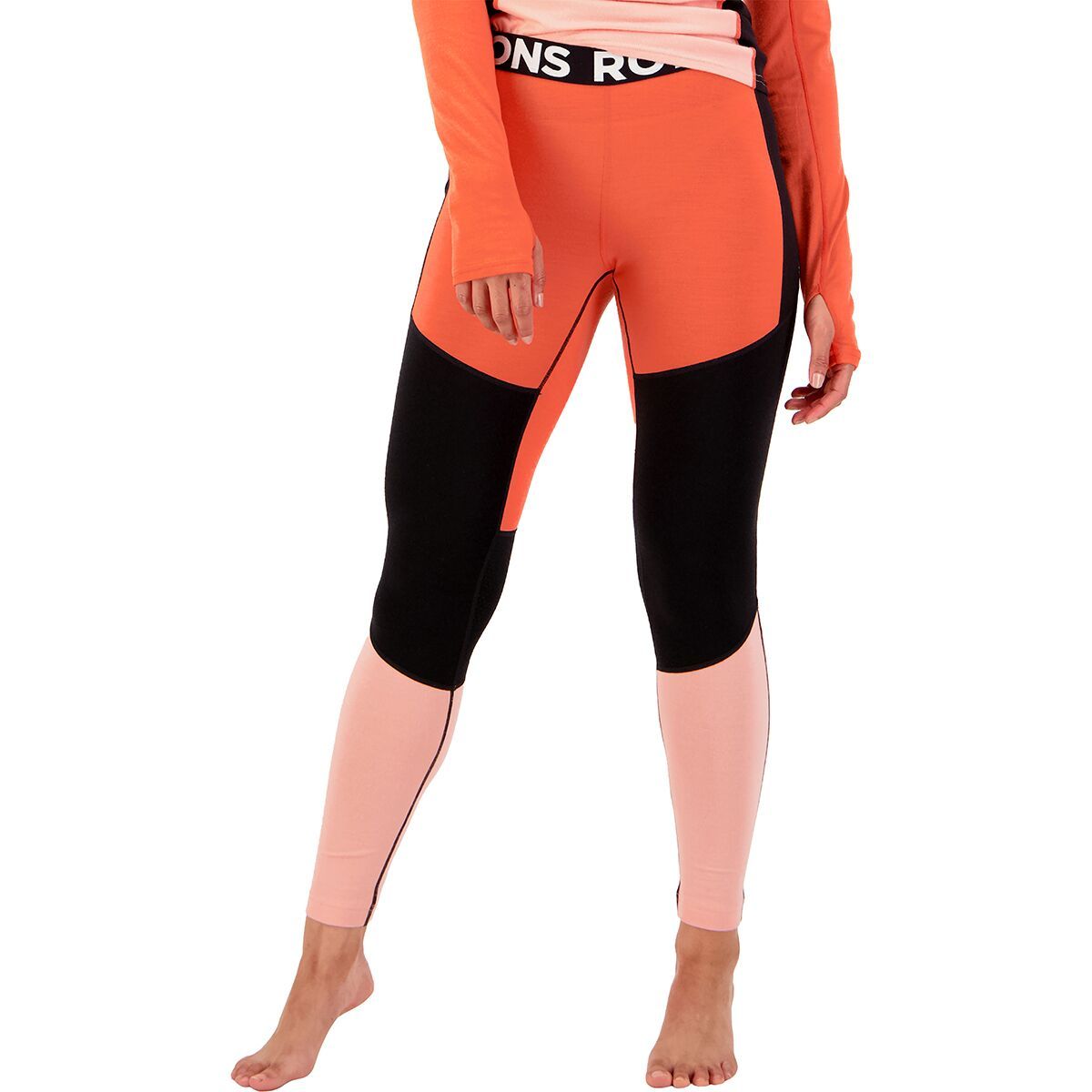 Mons Royale Olympus 3.0 Legging - Women's High Vis, L