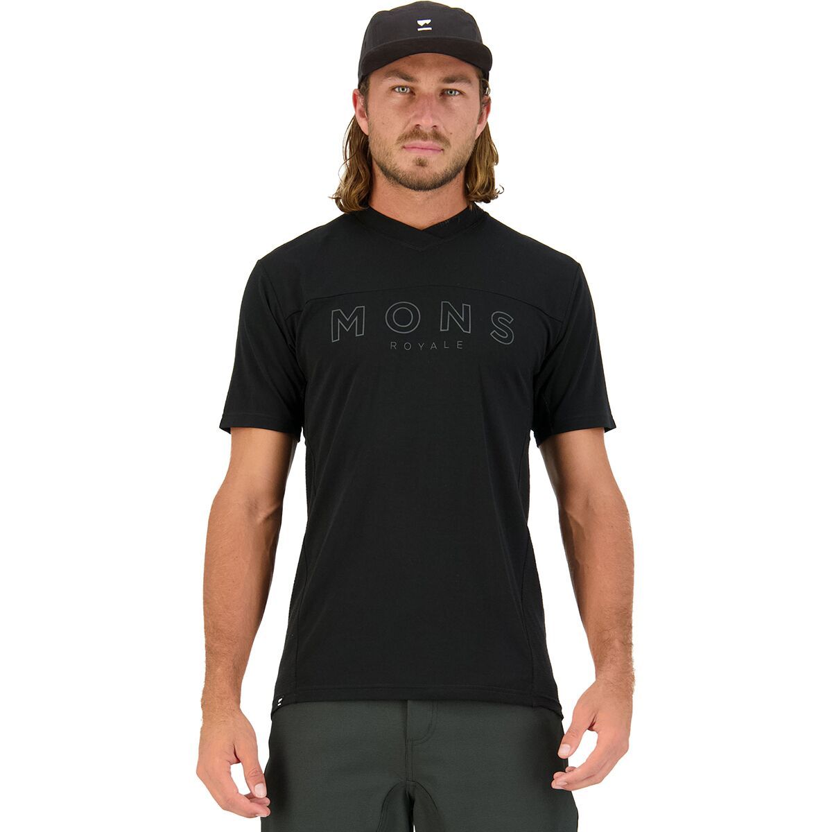 Image of Mons Royale Redwood Enduro VT Jersey - Men's Black, L
