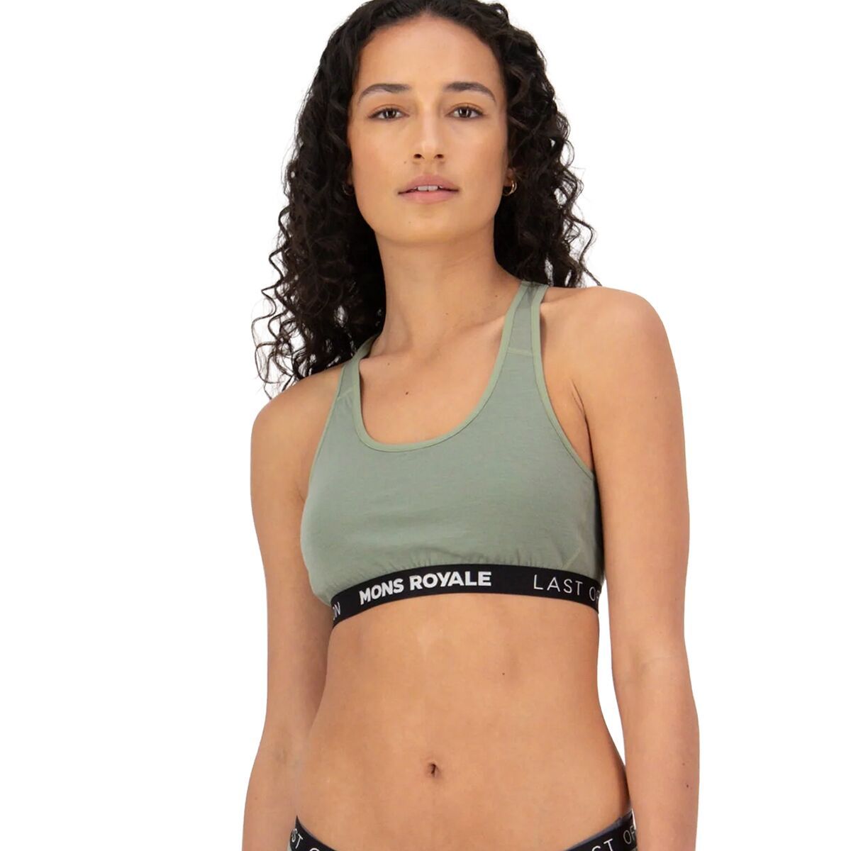 Image of Mons Royale Sierra Sports Bra - Women's Willow, XS