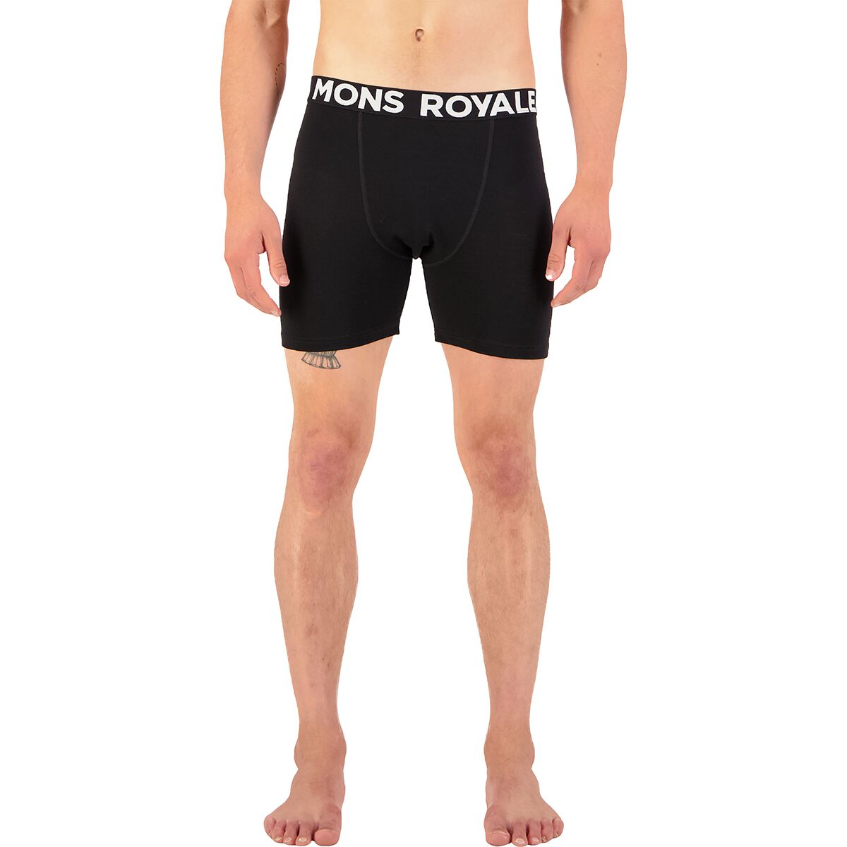 Mons Royale Mons Royale Hold 'Em Boxer Brief - Men's Black II, L - $59.95 at Backcountry.com