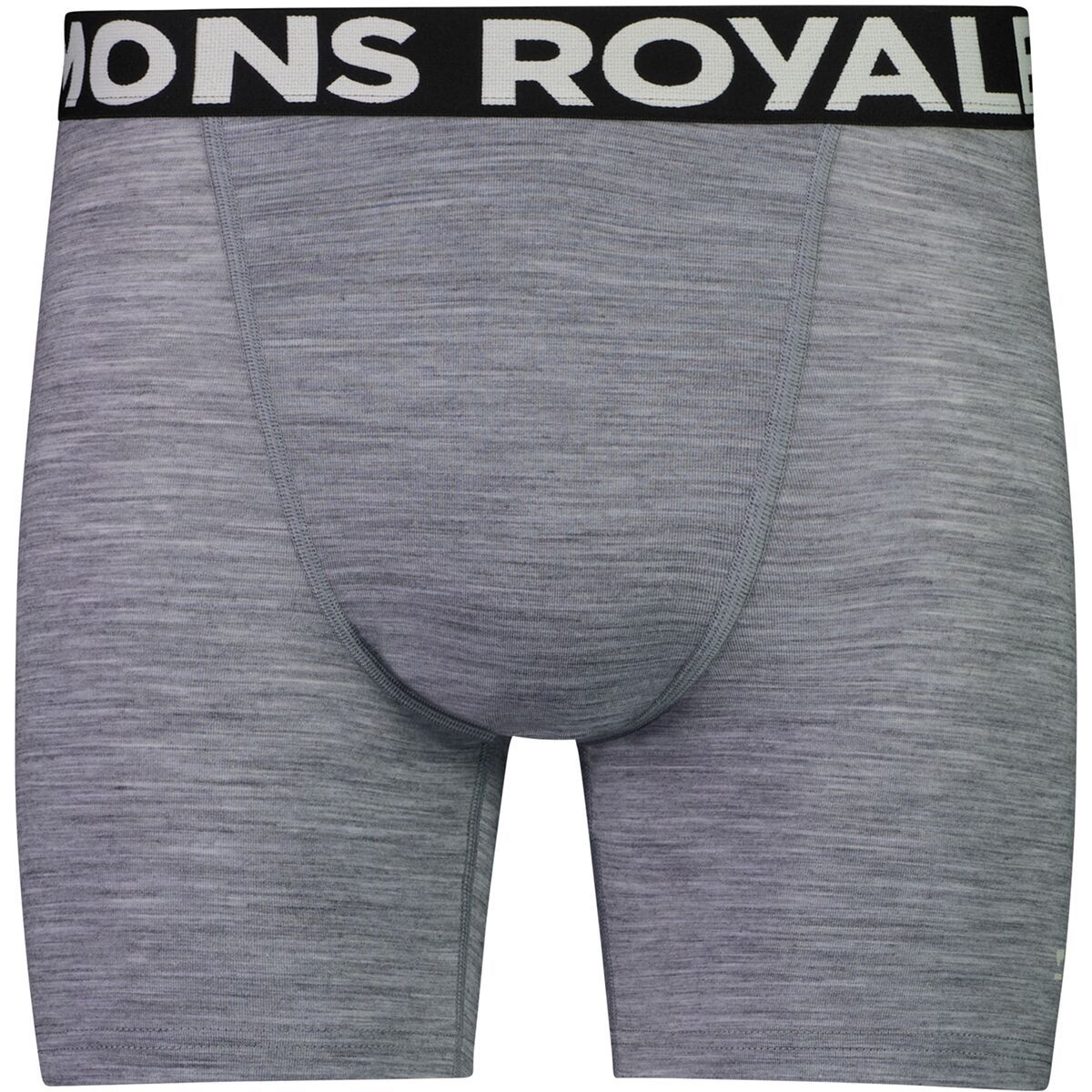 Image of Mons Royale Hold 'Em Boxer Brief - Men's Grey Heather, L