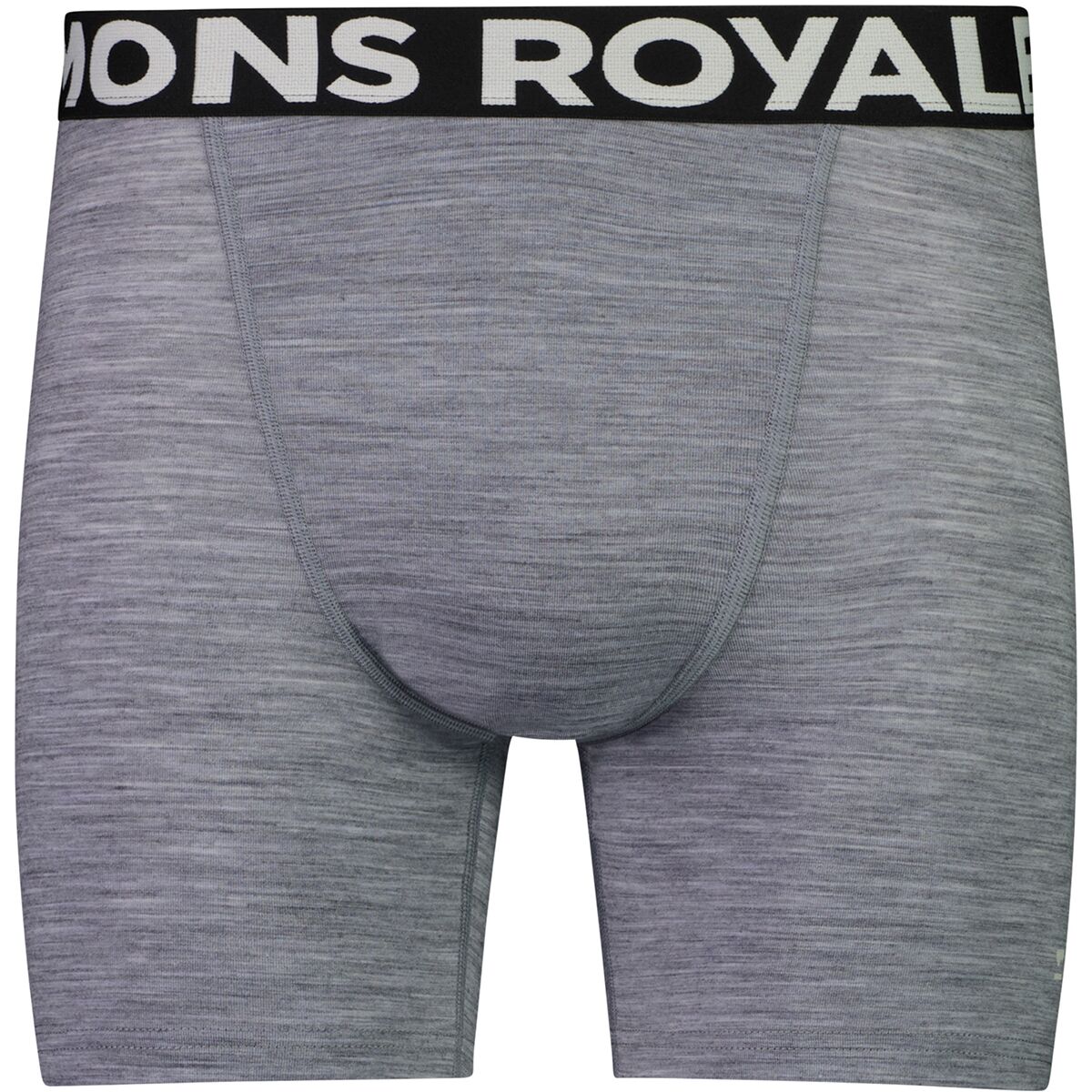 Mons Royale Mons Royale Hold 'Em Boxer Brief - Men's Grey Heather, L