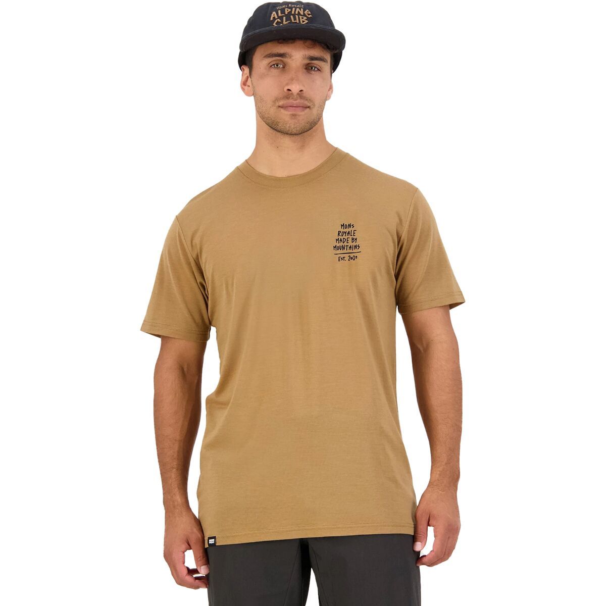 Mons Royale Icon T-Shirt - Men's Toffee, XXL