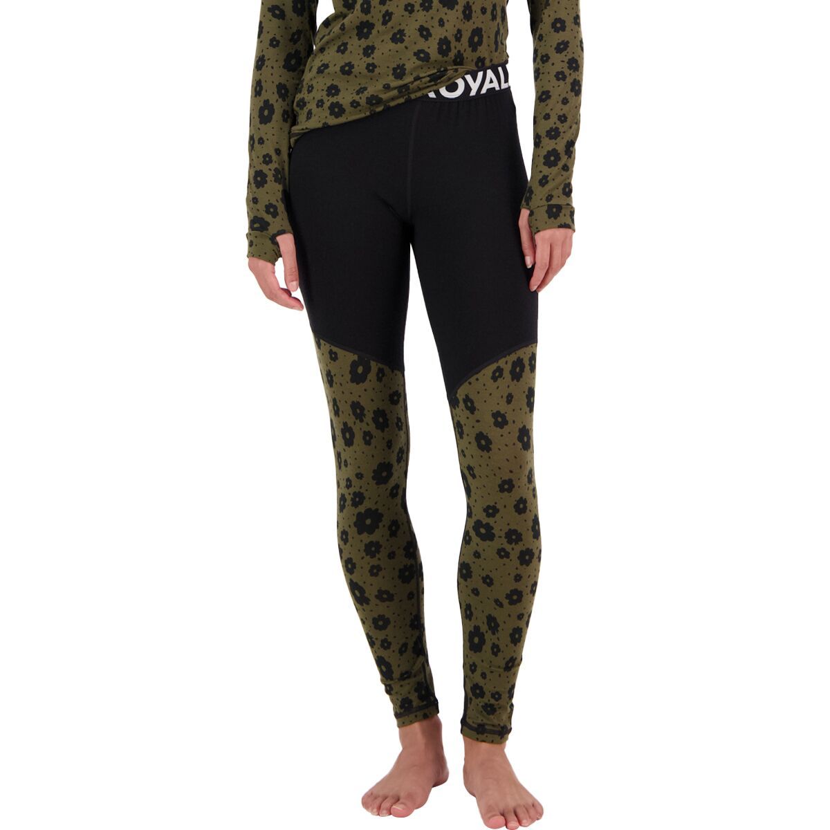 Mons Royale Cascade Merino Flex 200 Legging - Women's Aoraki Lily, XL