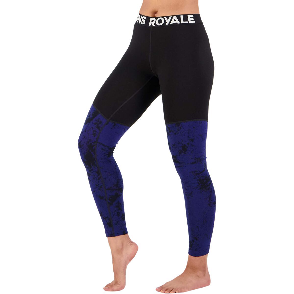 Mons Royale Cascade Merino Flex 200 Legging - Women's Element Camo, L