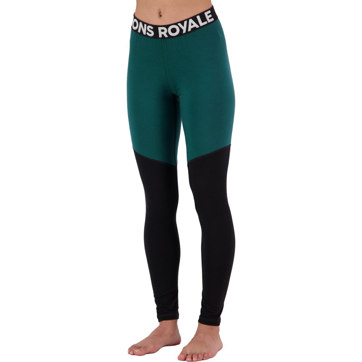 Mons Royale Cascade Merino Flex 200 Legging - Women's Evergreen, S