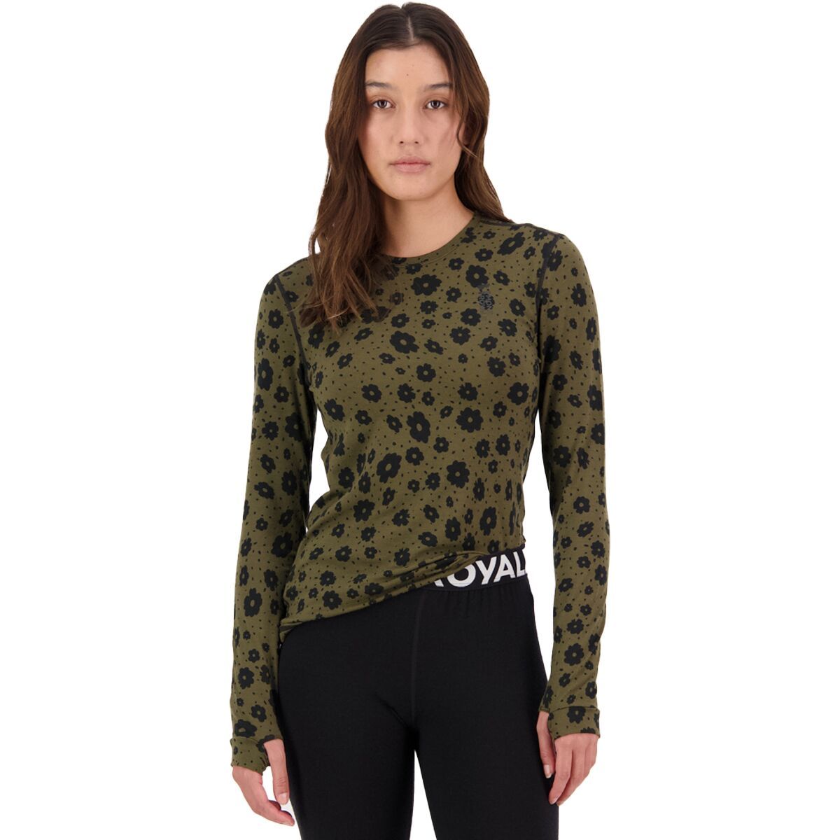 Mons Royale Cascade Merino Flex 200 Long-Sleeve Top - Women's Aoraki Lily, M