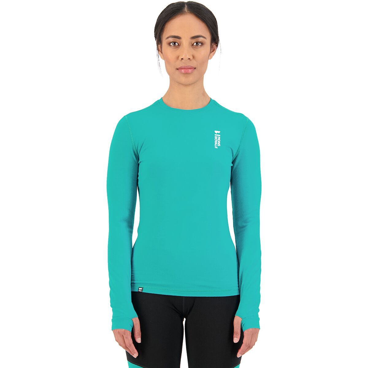 Mons Royale Cascade Merino Flex 200 Long-Sleeve Top - Women's Marina, L