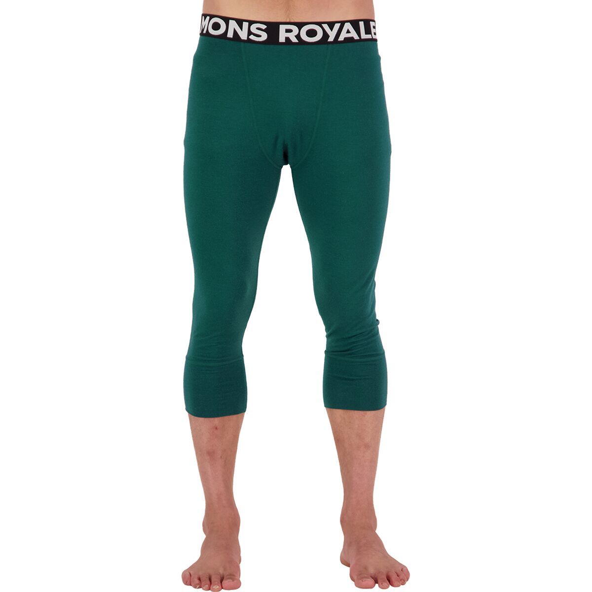 Mons Royale Cascade 3/4 Legging - Men's Evergreen, 3XL