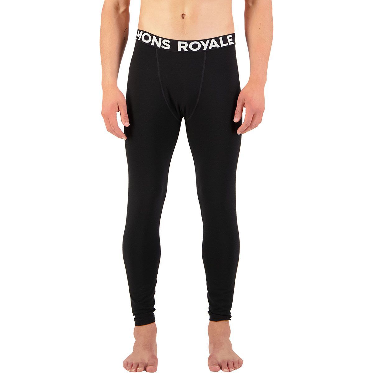 Mons Royale Cascade Legging - Men's Black, XS