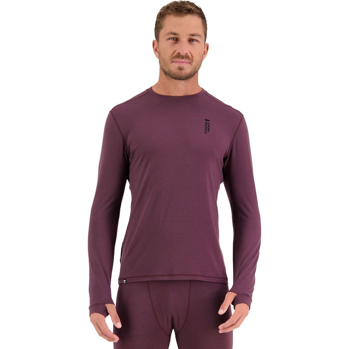 Mons Royale Cascade Merino Flex Long-Sleeve Top - Men's Oak, M