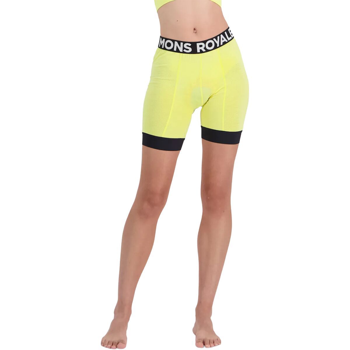 Image of Mons Royale Epic Merino Shift Bike Short Liner - Women's Lemonade, S