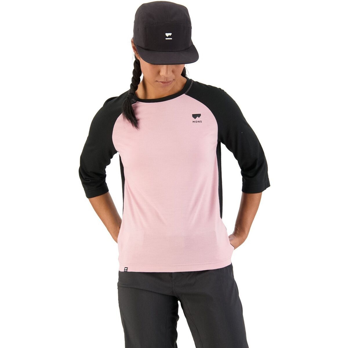 Mons Royale Mons Royale Tarn Merino Shift Raglan 3/4 Sleeve - Women's