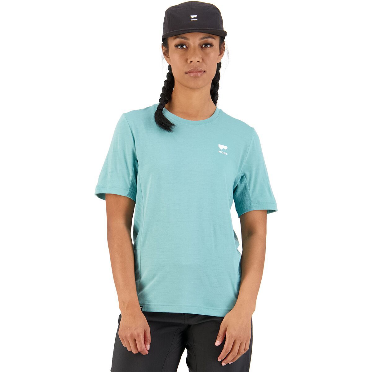Mons Royale Tarn Merino Shift Short-Sleeve Shirt - Women's Sage, L