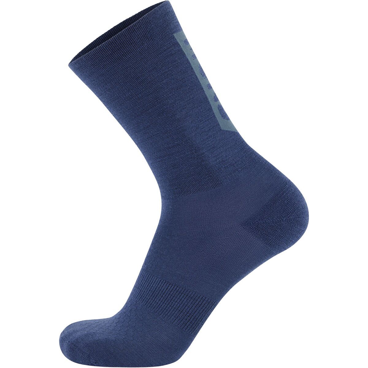 Mons Royale Atlas Crew Sock Dark Denim, L