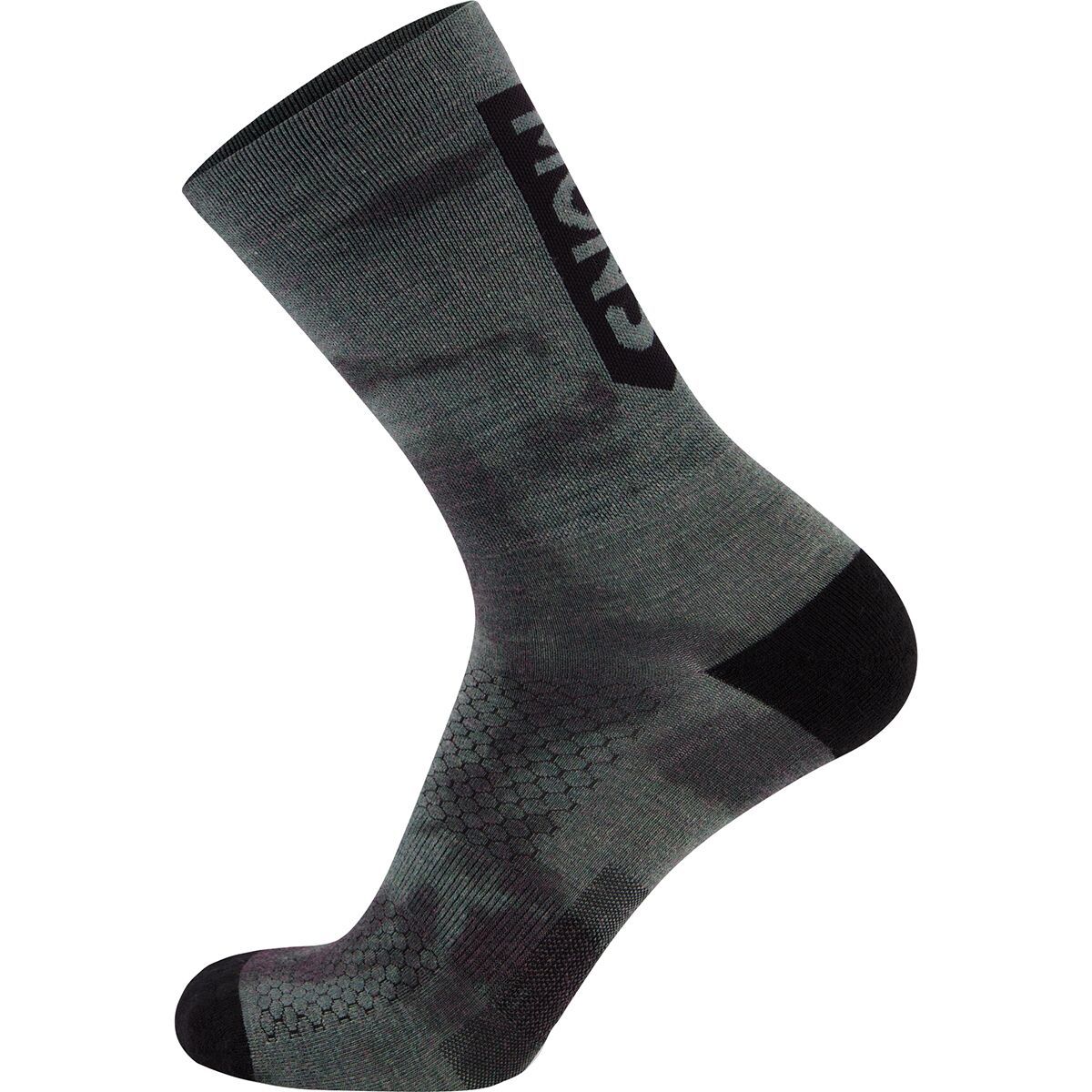 Mons Royale Atlas Digital Crew Sock Sage Tie Dye, S