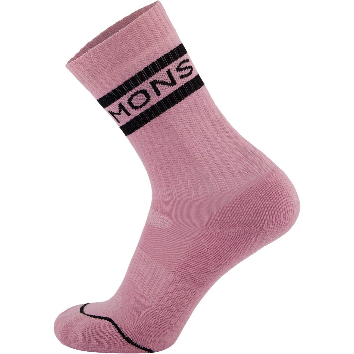 Mons Royale Signature Crew Sock Black Candy, L