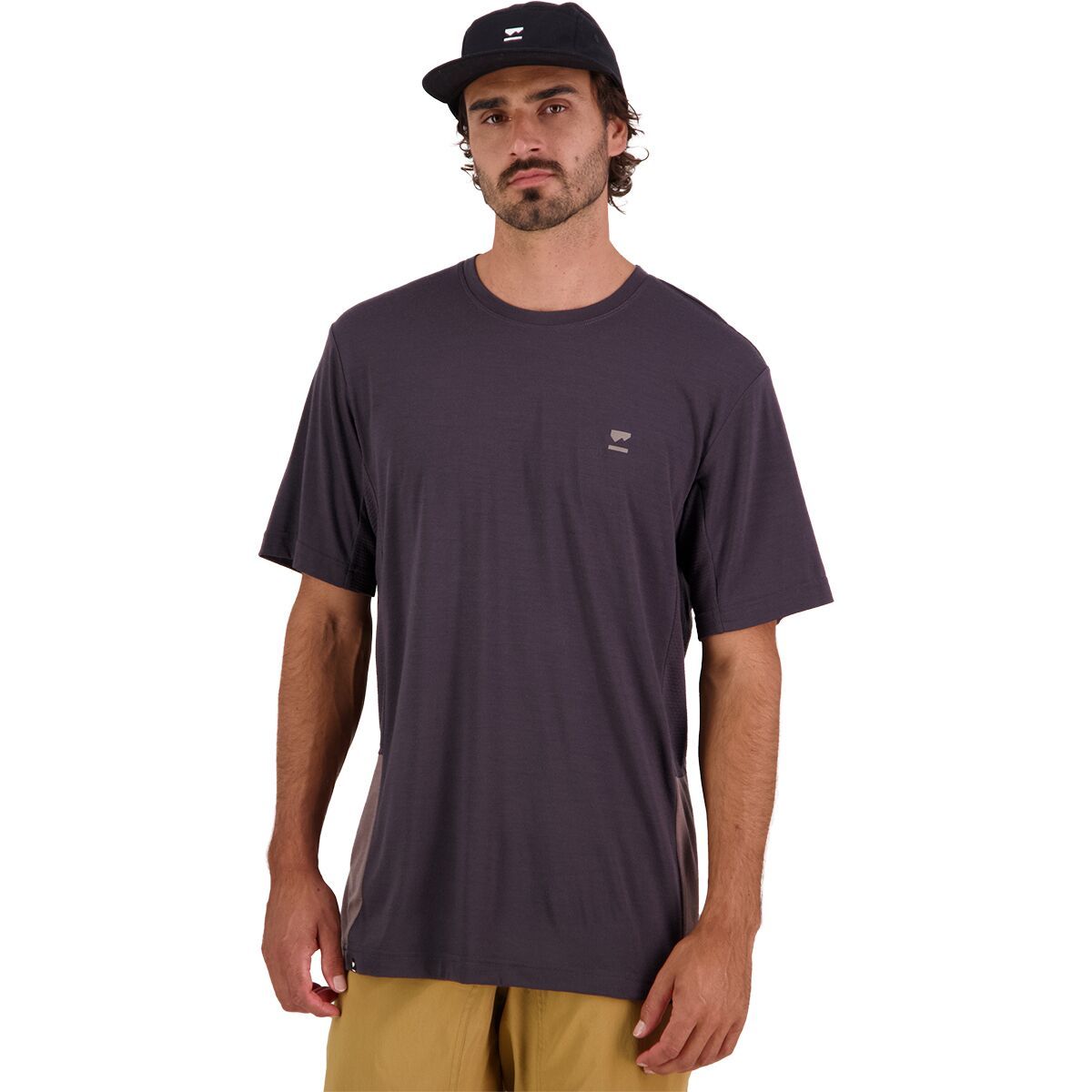 Mons Royale Tarn Merino Shift T-Shirt - Men's Iron/Shale, S