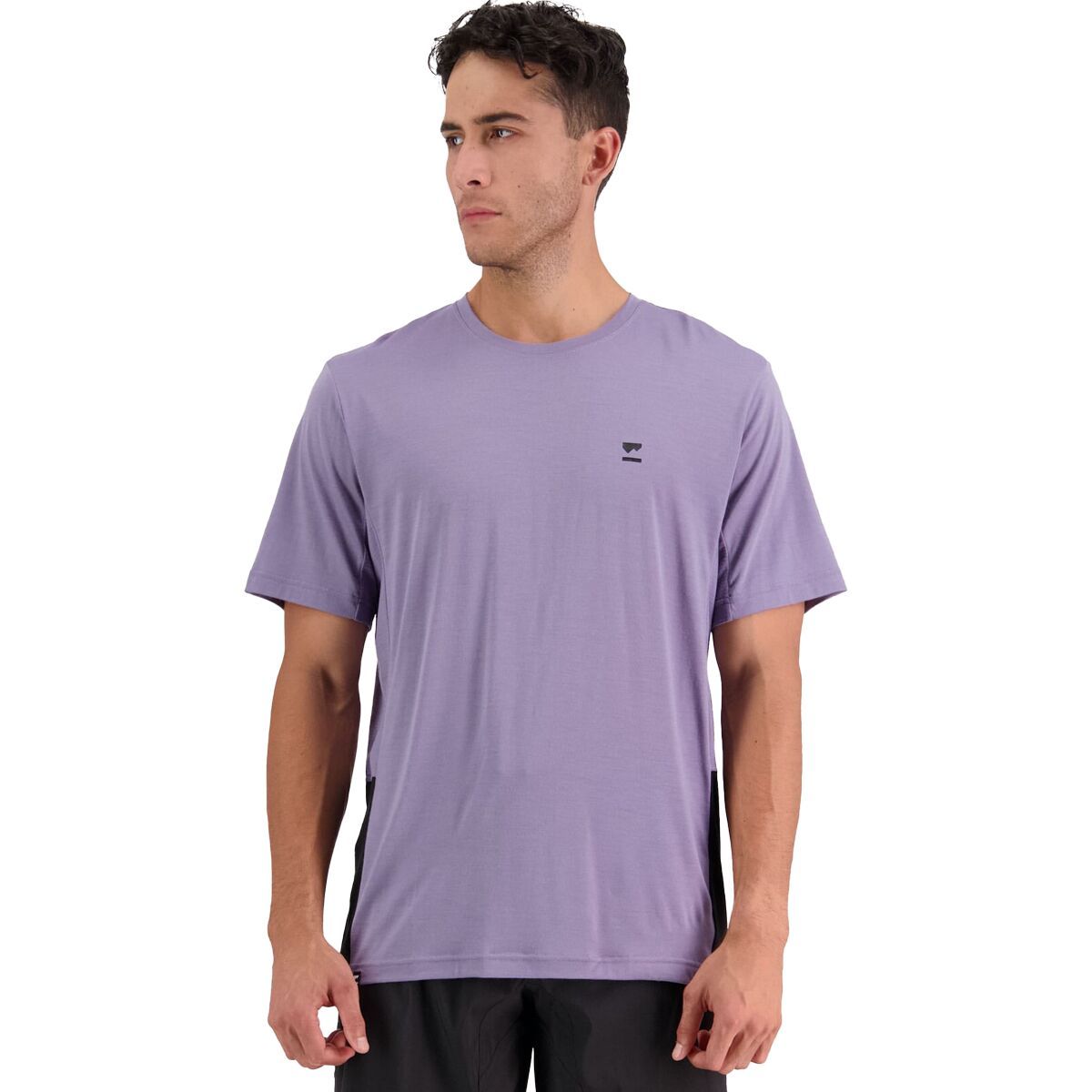 Mons Royale Tarn Merino Shift T-Shirt - Men's Thistle/Black, XXL