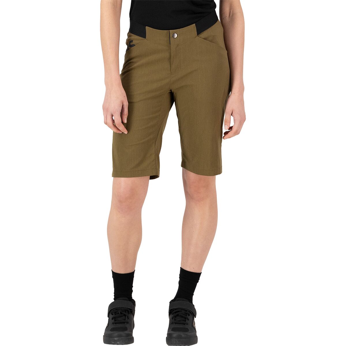 Image of Mons Royale Diversion Merino Trail Bike Short - Women's Dark Olive, M
