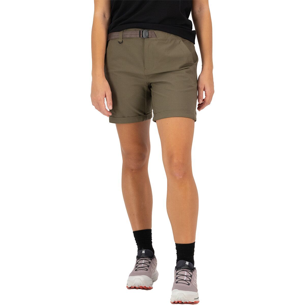 Image of Mons Royale Escapade Short - Women's Dark Olive, L