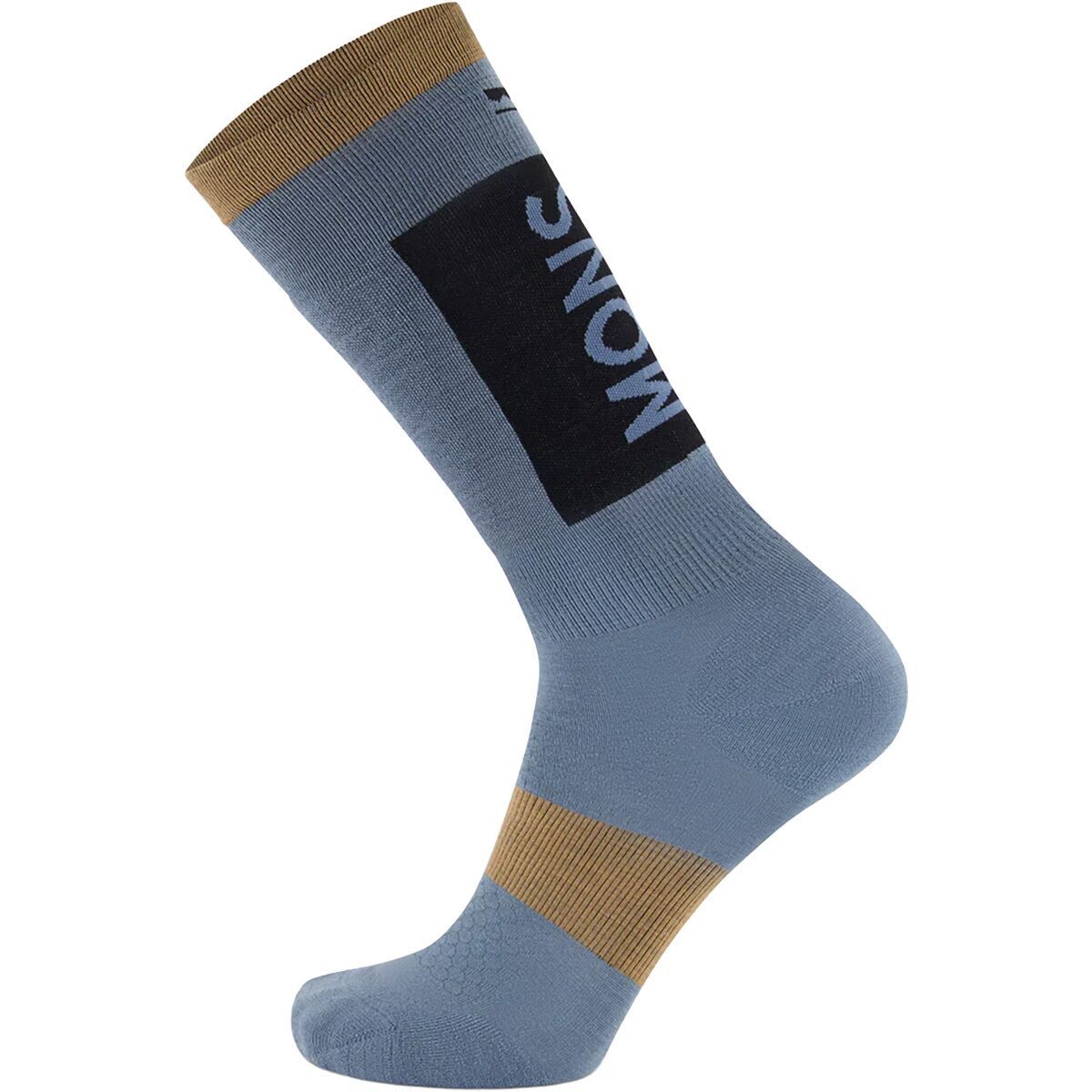 Image of Mons Royale Atlas Merino Snow Sock Goblin Blue, M