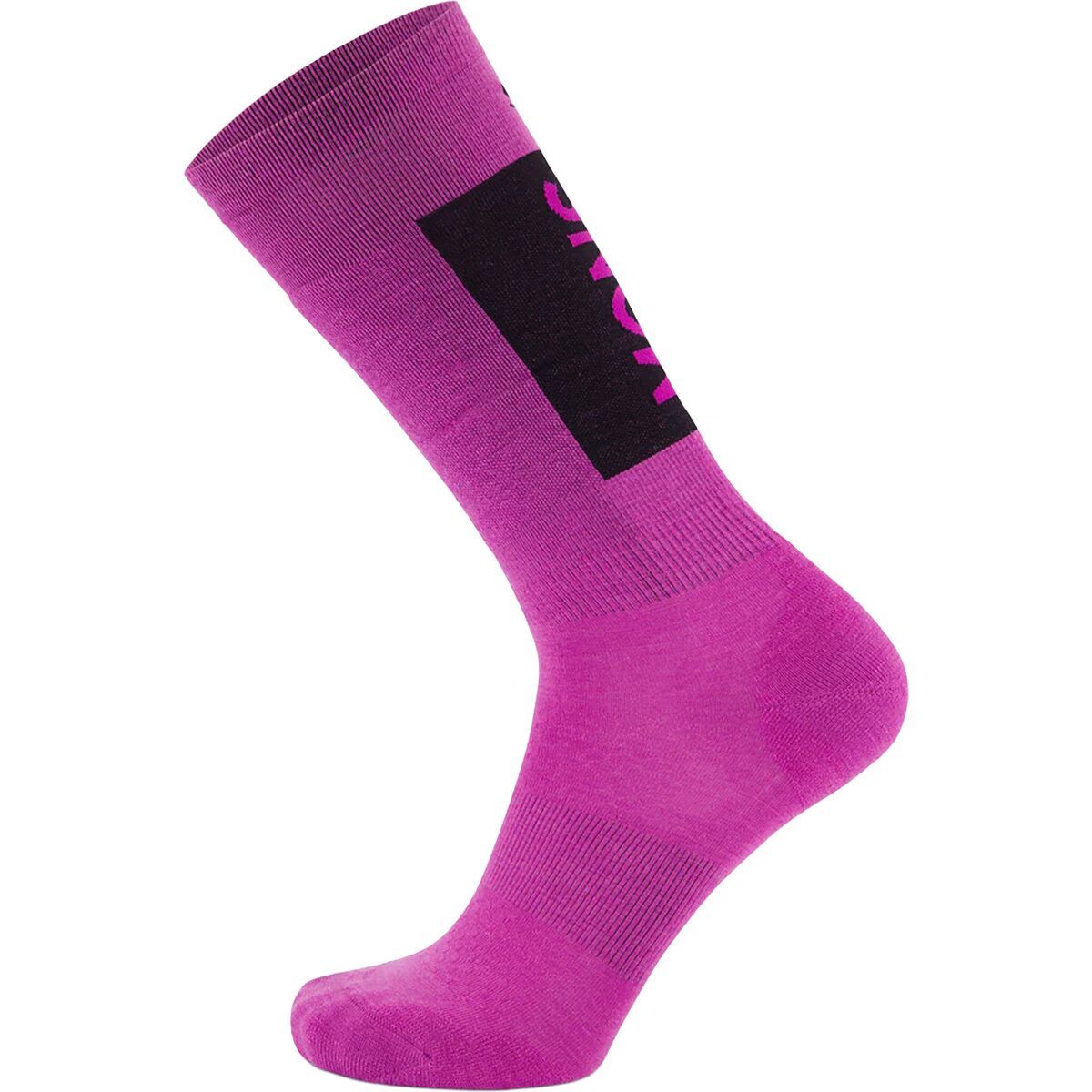 Image of Mons Royale Atlas Merino Snow Sock Purple Bolt, S