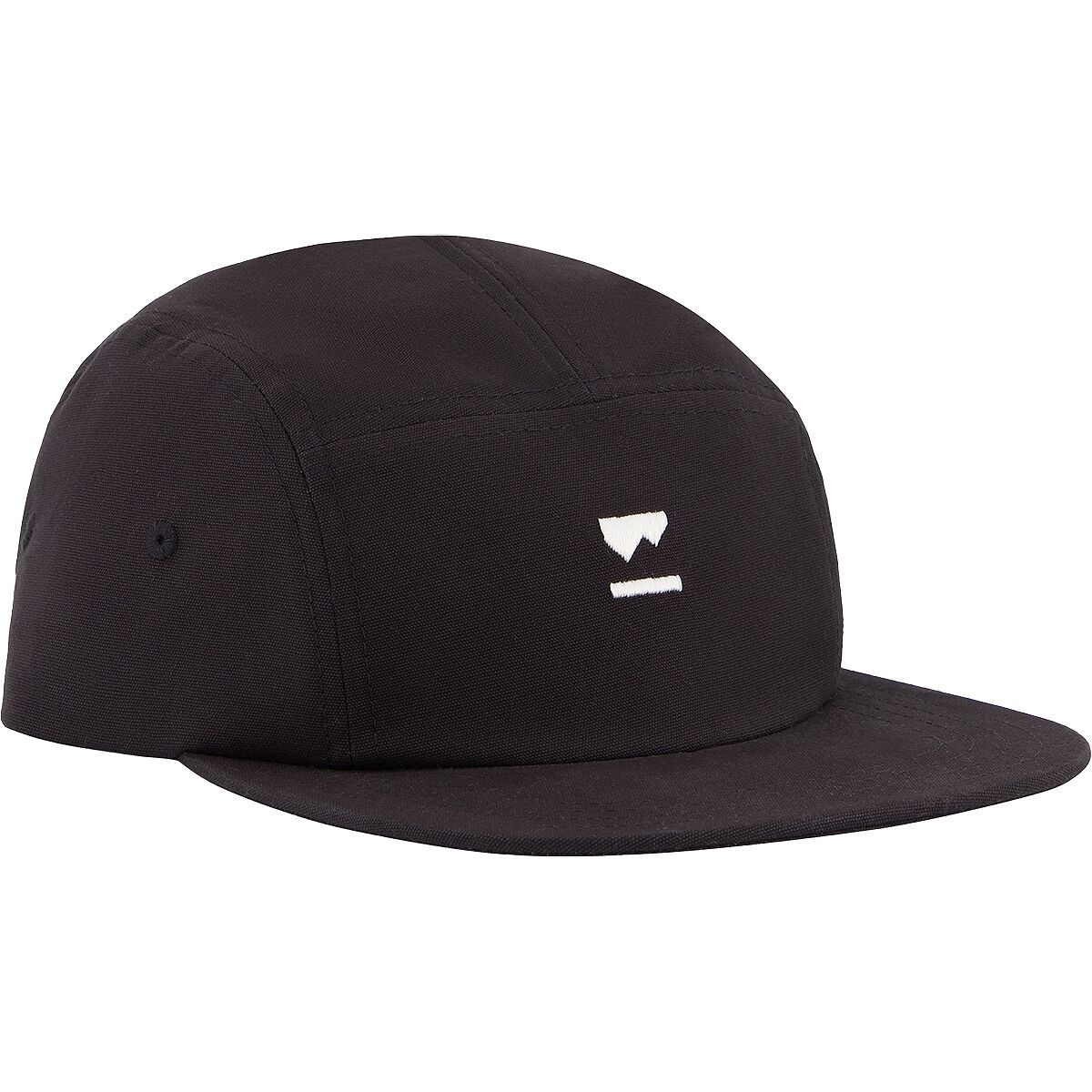 Image of Mons Royale Ridgeline 5 Panel Cap Black, One Size