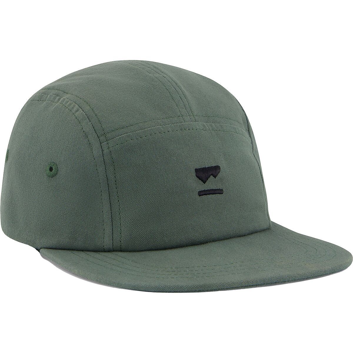 Image of Mons Royale Ridgeline 5 Panel Cap Cypress, One Size