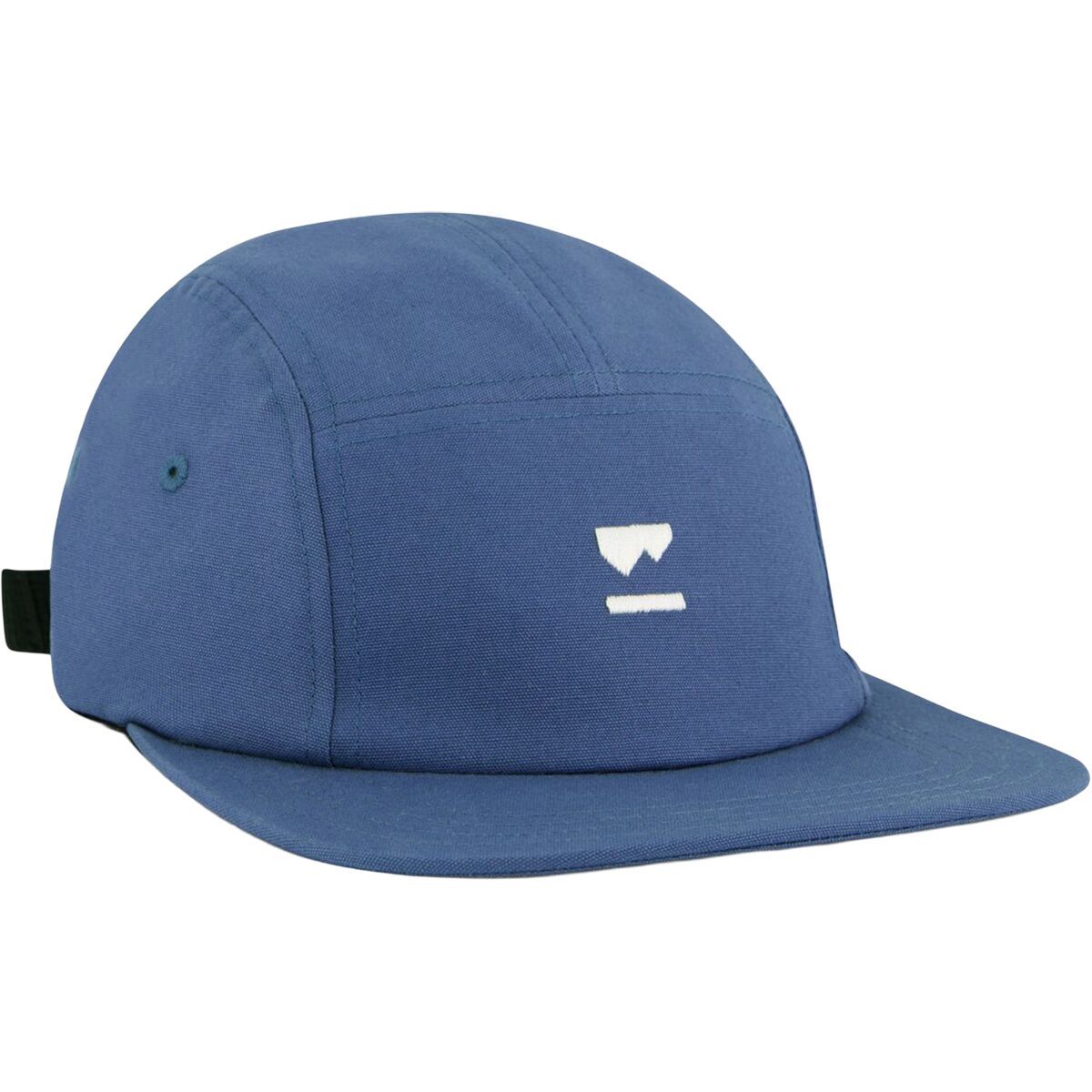 Image of Mons Royale Ridgeline 5 Panel Cap Steel Blue, One Size