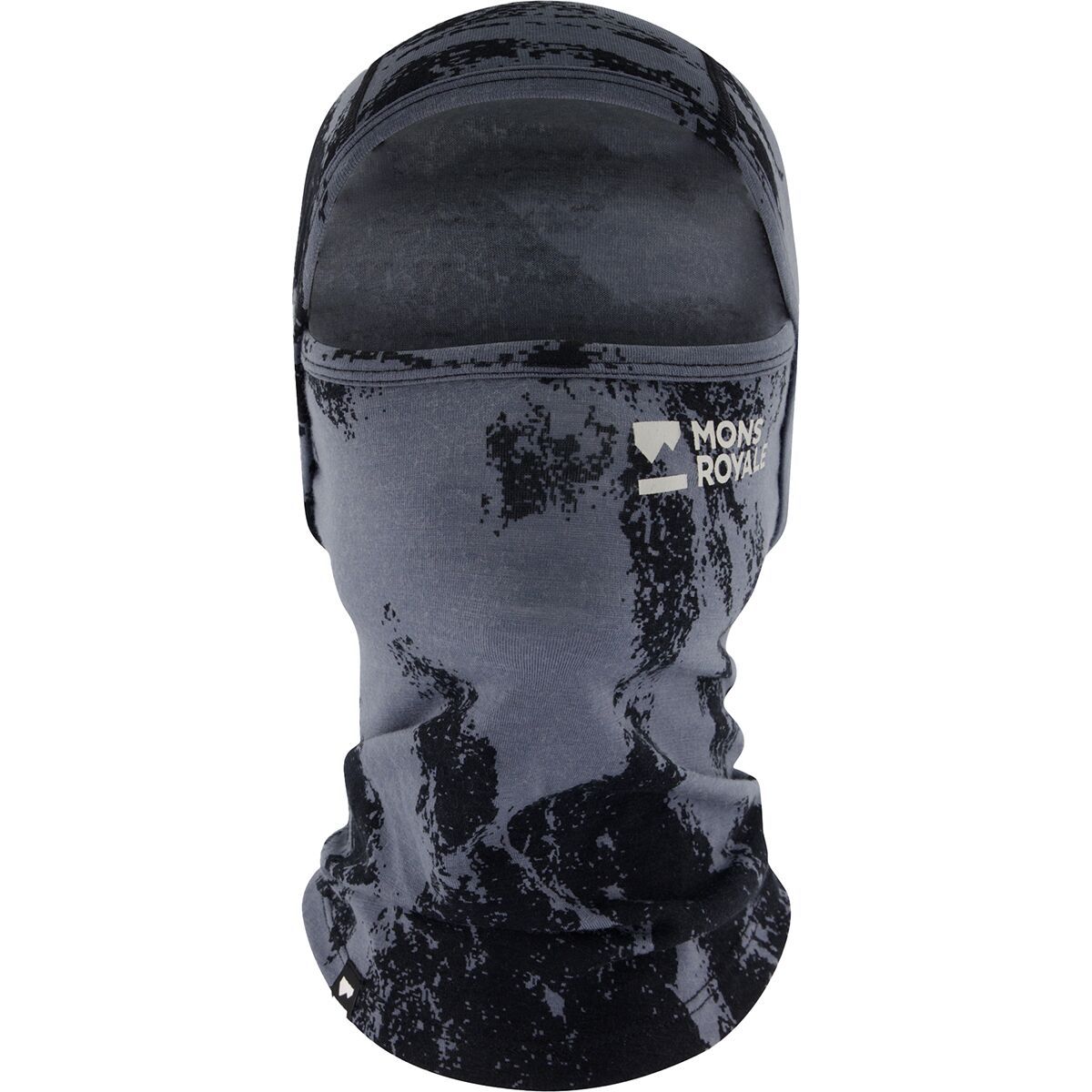 Image of Mons Royale Santa Rosa Merino Balaclava Mtn Pixel Grey, S/M