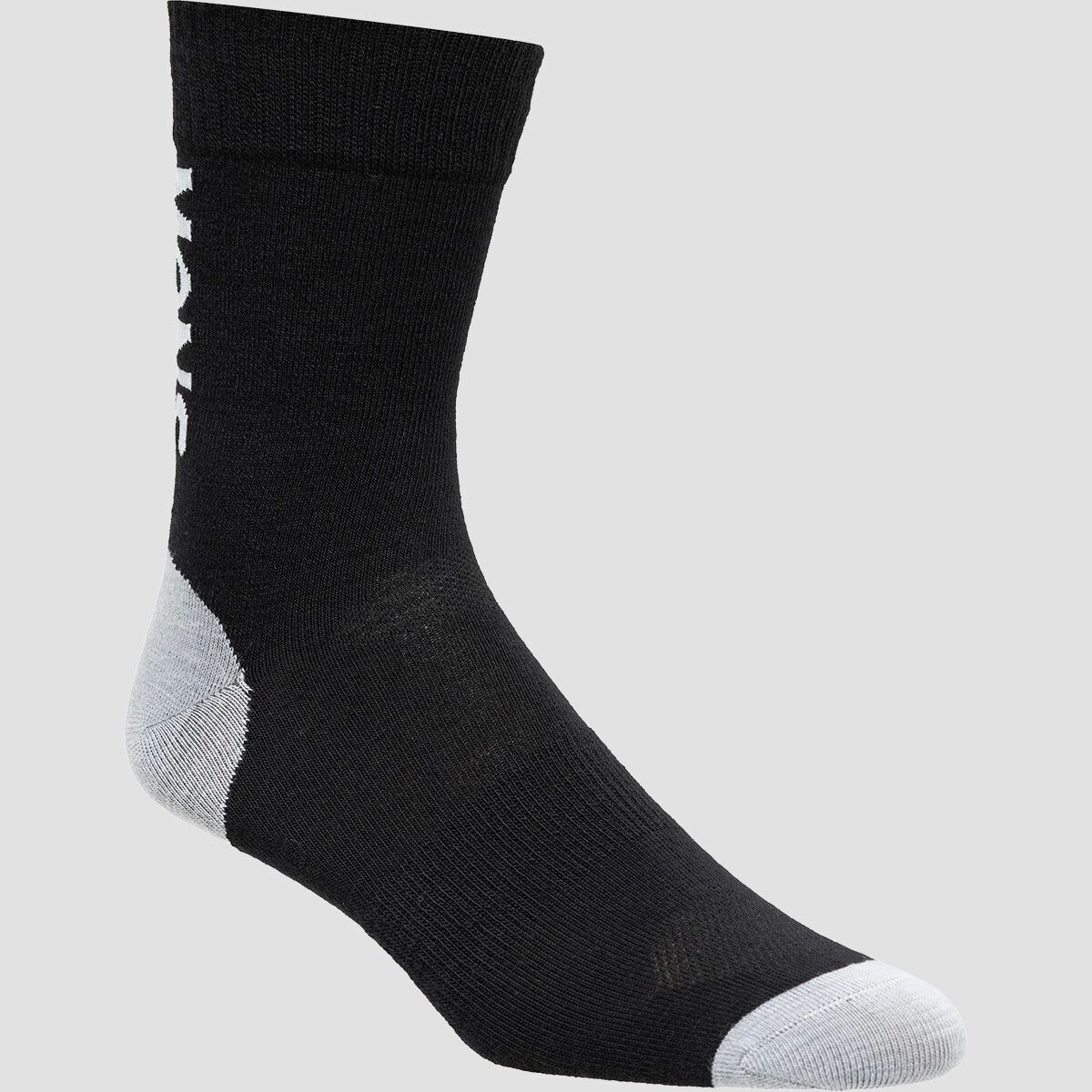 Image of Mons Royale Tech Bike Sock - Women's Black/Grey, M