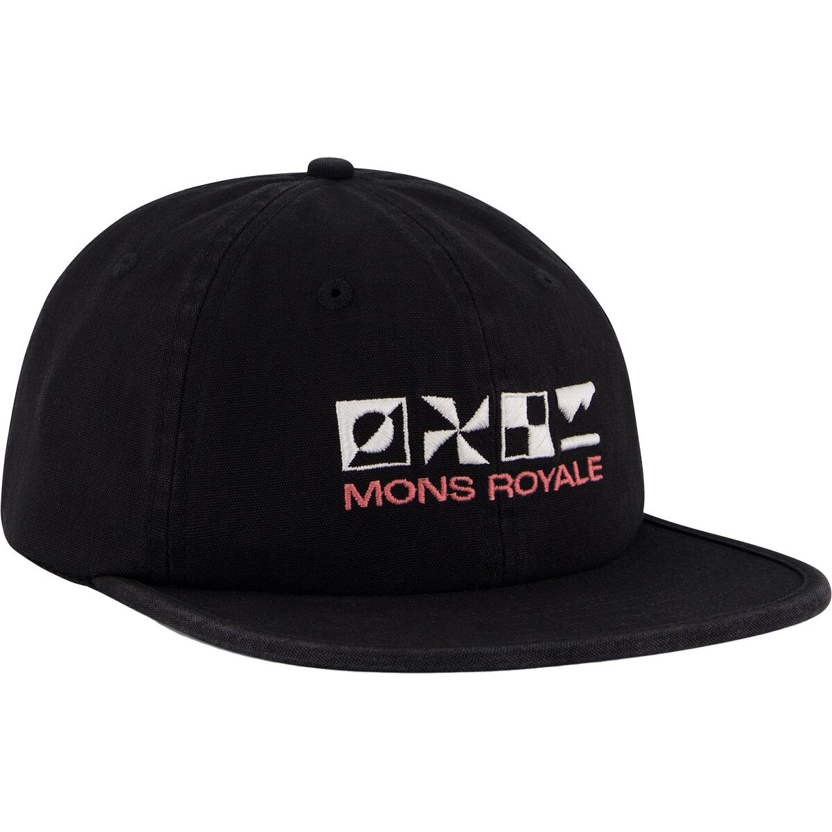 Image of Mons Royale Roam 6 Panel Cap Vintage Black, One Size