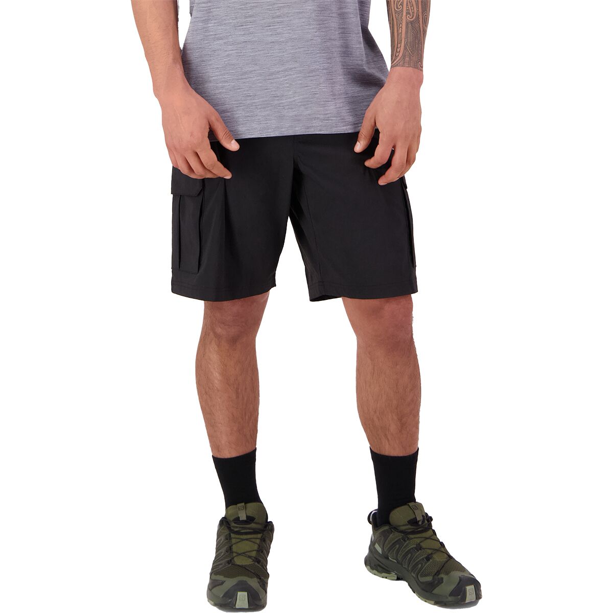 Image of Mons Royale All Mission Cargo Short - Men's Black, M