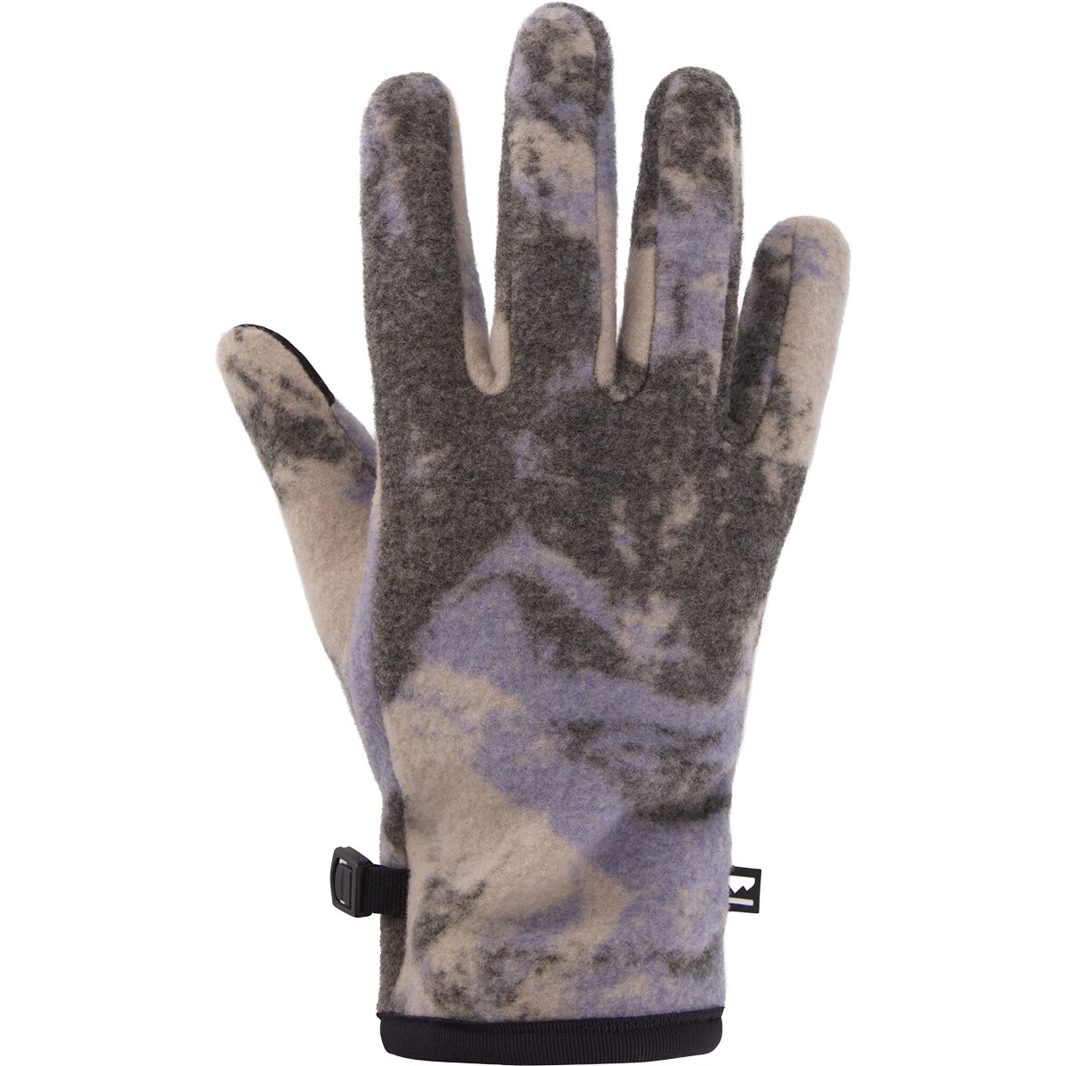 Mons Royale Pileup Wool Fleece Gloves Mtn Camo Moonstone, M