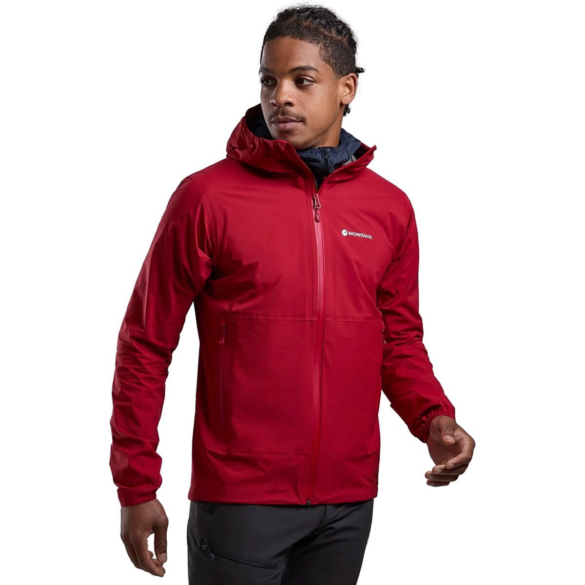 Montane Minimus Lite Waterproof Jacket Mens - Black - View #10
