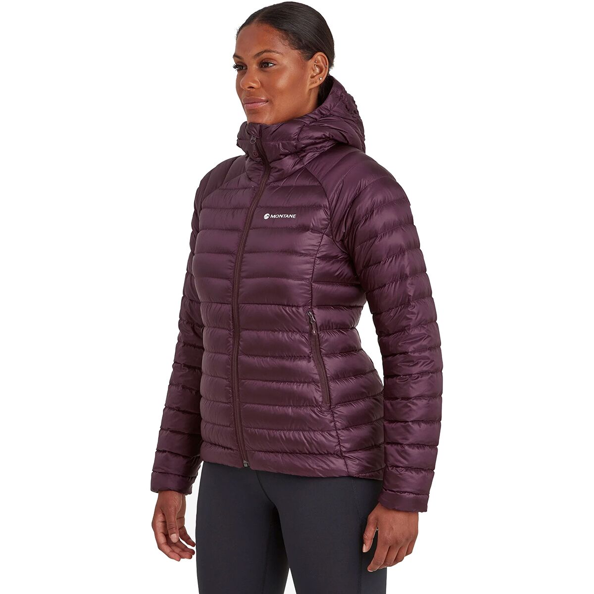 Montane Womens Anti-Freeze Hooded Down Jacket in Eclipse Blue