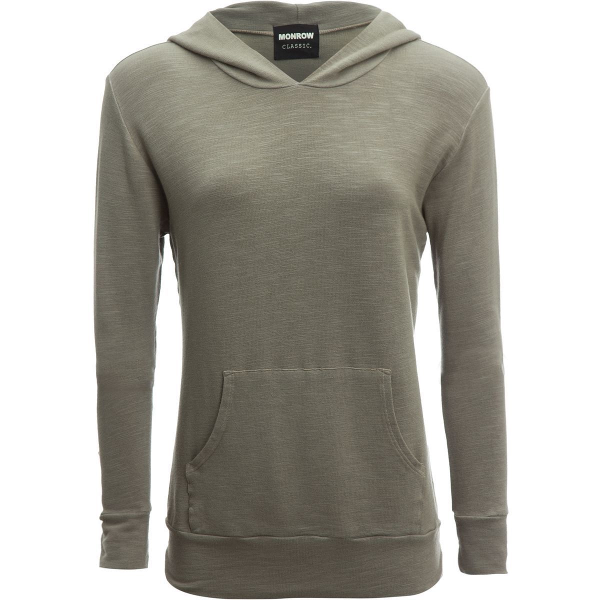 Monrow Womens Supersoft Kangaroo Pullover Hooded Sweatshirt